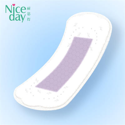 Niceday wholesale ladies panties sanitary pads purple chip sanitary napkin manufacturer in foshan