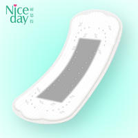 Non woven fabric surface wormwood chip surper absorbtion sanitary napkin NDXSW-1-Niceday