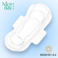 healthy and care female sanitary pad Perforated Non Woven plus sanitary napkin raw material plus size womens panties ND20161-3-2-Niceday