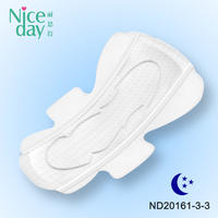High absorption feminine hygiene products non woven sanitary napkins breathable cotton sleeping ladies sanitary pads ND20161-3-3-Niceday