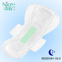 Extra care night use sanitary napkin pad super absorbency sanitary napkin with negative ion NDC-4-Niceday