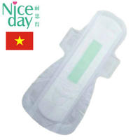 Icy cool feeling healthy sanitary napkin pads high absorbency aloe sanitary napkins in bulk hot sale in thailand NDDC20191-1-3-Niceday