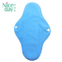 Colorful washable women pad good quality reusable sanitary pads with low price NDRU-1-4 C-Niceday