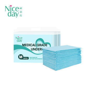 Soft care underpad for bed good absorbency disposable bed pads NDANM-1-Niceday