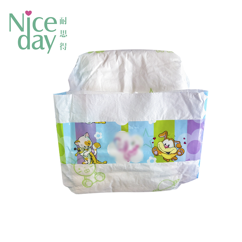 Natural  cotton baby diapers disposable diapers/nappies Manufacturers NDBDE-1-Niceday