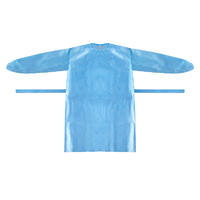 Disposable isolation gown AAMI LEVEL II surgical gown