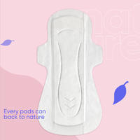 Customize full biodegradable organic sanitary pads for night use NICEDAY-O-1-285