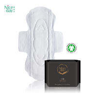 OEM organic menstrual pads chlorine-free texas cotton sanitary pads NICEDAY NDN-1-245