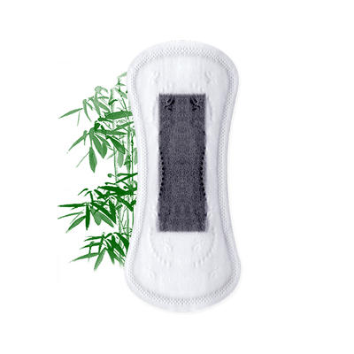Mini bamboo charcoal anion pads organic cotton cover panty liner NICEDAY NDN-3-155