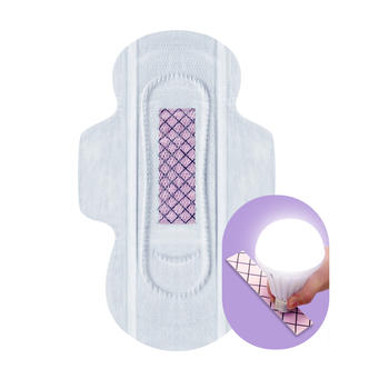 Disposable magic graphene sanitary napkin 3D leak control channel sanitary pads NICEDAY NDN-4-245