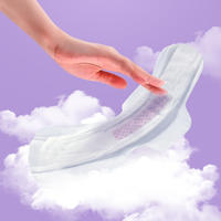 Wholesale ultra soft period pads graphene absorbent menstrual pads with wings NCEDAY NDN-4-360