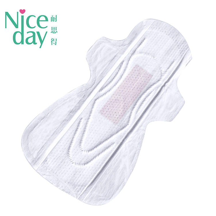 Super high absorbent night use color sanitary pad with negative ion good quality sanitary towels Manufacturer NDYH-1-3-Niceday-1