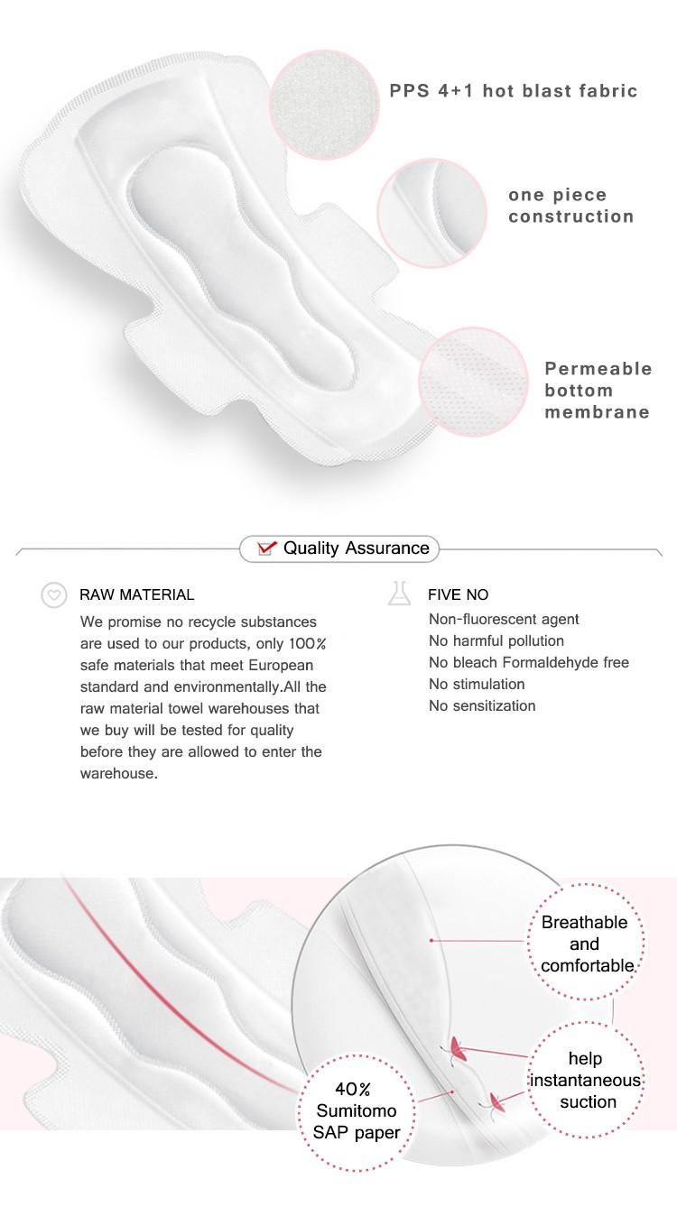 Super high absorbency and Super Care Sanitary Napkin girls period picture brand name sanitary napkin underwear women's panties NDF-1-3-Niceday-3