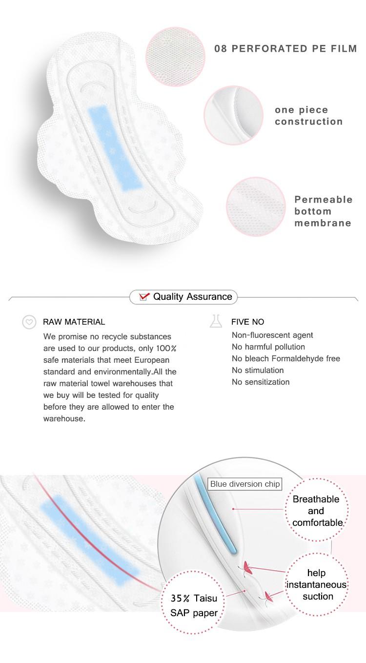 Niceday breathable period pads material for feminine-2
